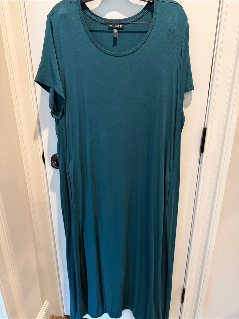 Eileen Fisher - fine jersey lantern dress (1X)